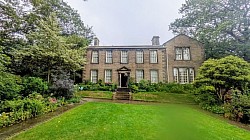 The Parsonage at Haworth West Yorkshire; home to the Bronte family