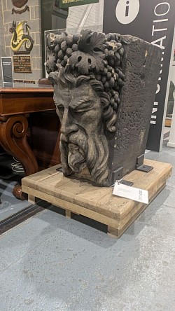 Keystone from South Stockton Arch, Thornaby Station at the National Railway museum