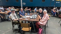 Stuart Martin David Betty at The National Railway museum York