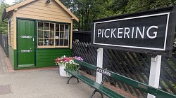 Pickering station on The North Yorkshire Moors Railway