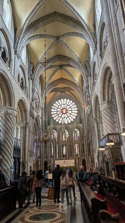 The Rose Window at Durham Cathedral
