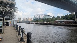 The Glasshouse a centre for musical education on the Gateshead bank of The River Tyne