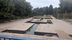 Mughal gardens at Lister park in Bradford